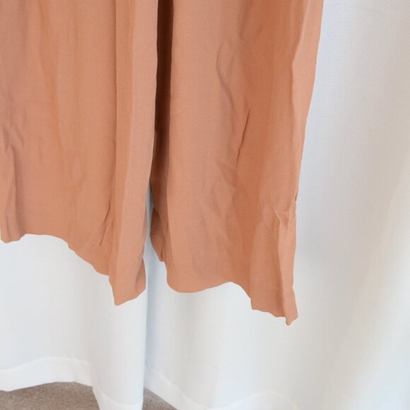 NWT See by Chloé Wide Leg Palazzo Pants Light Terracotta Sz 4 - Picture 5 of 7